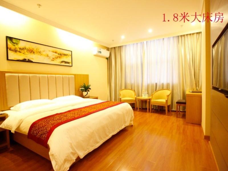 Greentree Inn Jiangsu Yancheng Dongtai Huiyang Road Guofu Business Hotel Ngoại thất bức ảnh